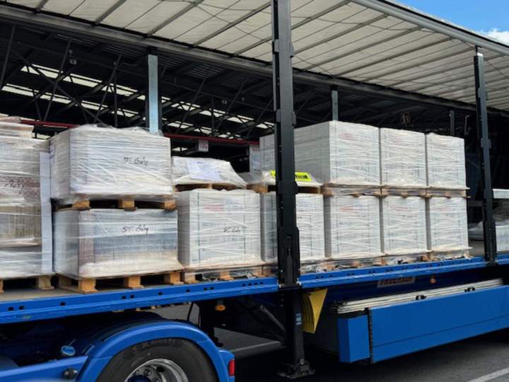 Transport de palettes France Espagne