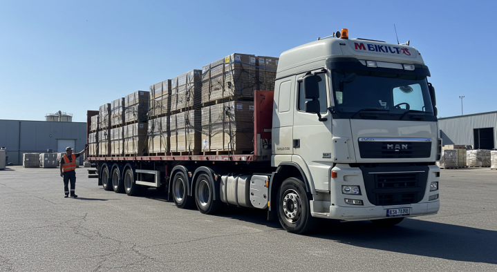 Transport carrelage et autres marchandises France